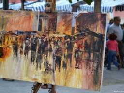 Concurso de Pintura al aire Libre en Mula 2011